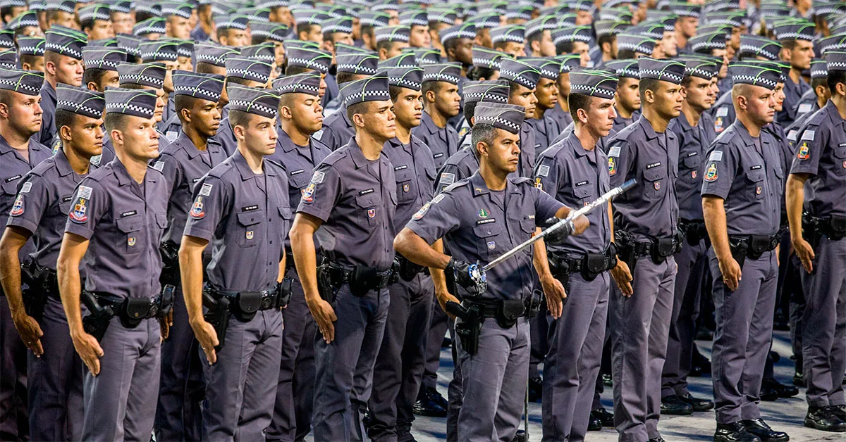 candidato acima do limite de idade no concurso da PM, imagem de muitos policiais