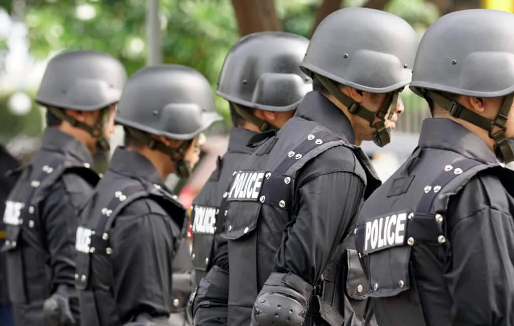 Candidato acima do limite de idade no concurso da PM, imagem de policiais