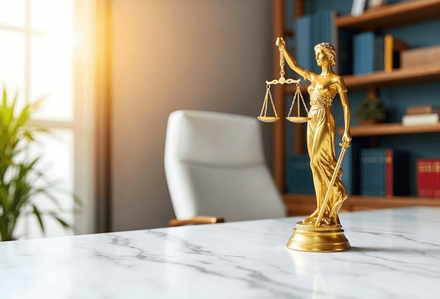 Reformatio in pejus no PAD: Estátua da Senhora da Justiça.