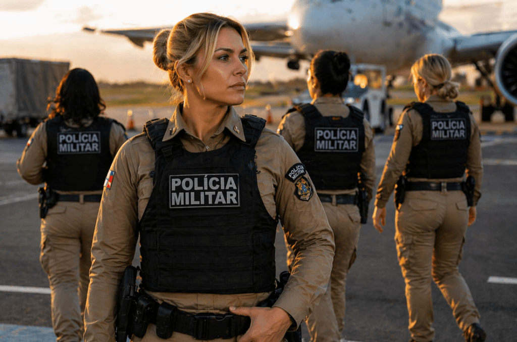 Até quantos anos pode entrar na polícia militar feminina: policiais mulheres em trabalho.