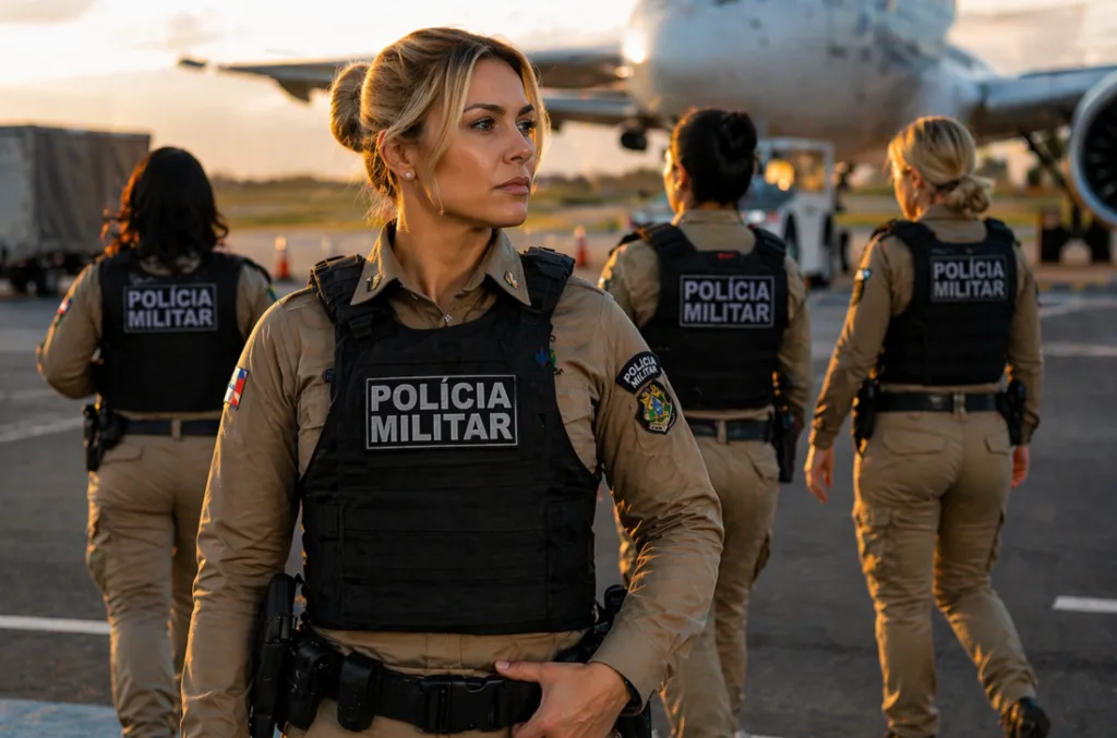 Até quantos anos pode entrar na polícia militar feminina: policiais mulheres em trabalho.